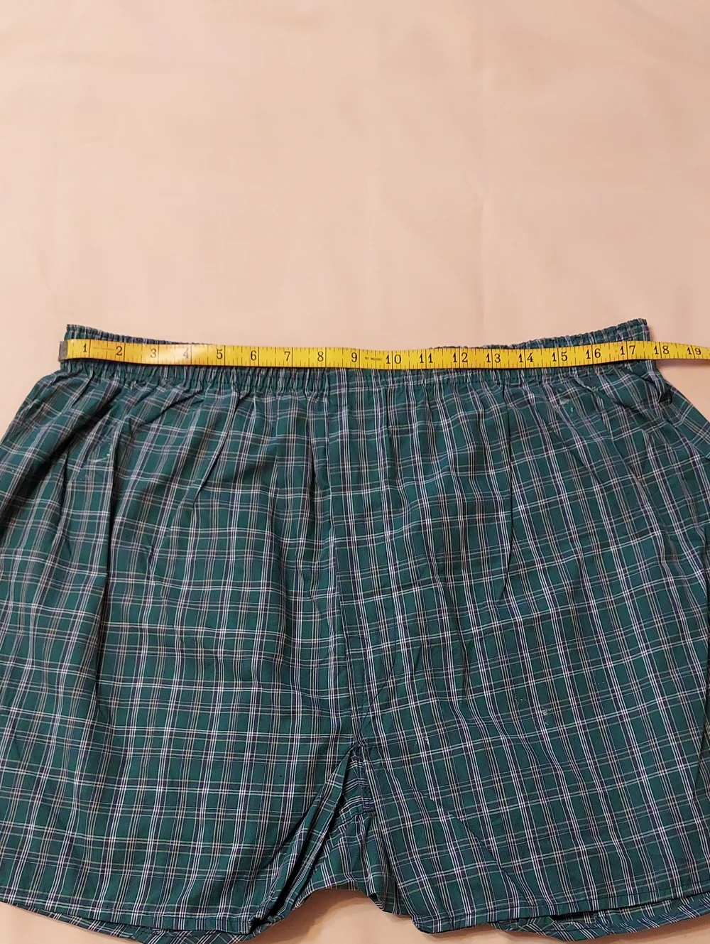 Fruit of the Loom and James Franco Plaid Boxer Shorts Bundle